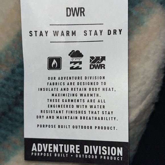 NWT Billabong Adventure Division Boundary Mock Half Zip Pullover - Picture 6 of 6